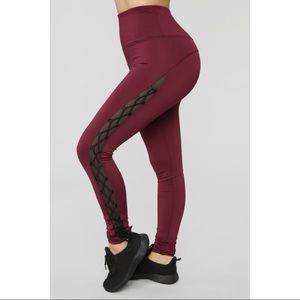 NWT Leggings Lace Up Sides So Cute! XS